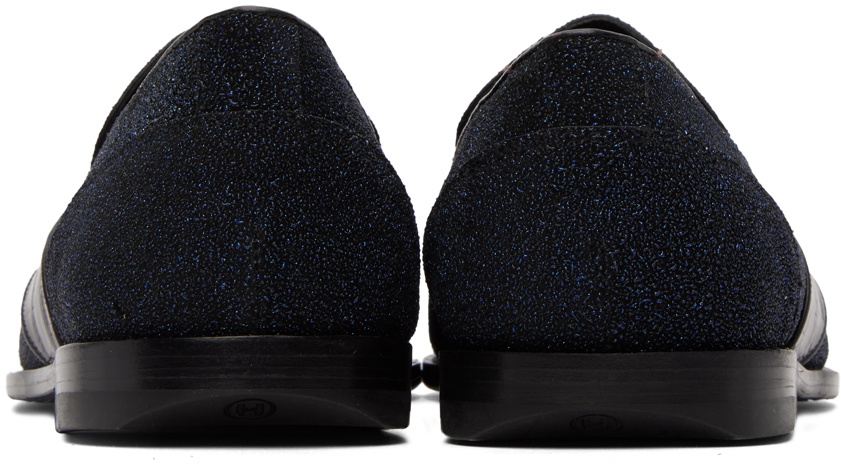 Human Recreational Services SSENSE Exclusive Navy Del Rey Loafers