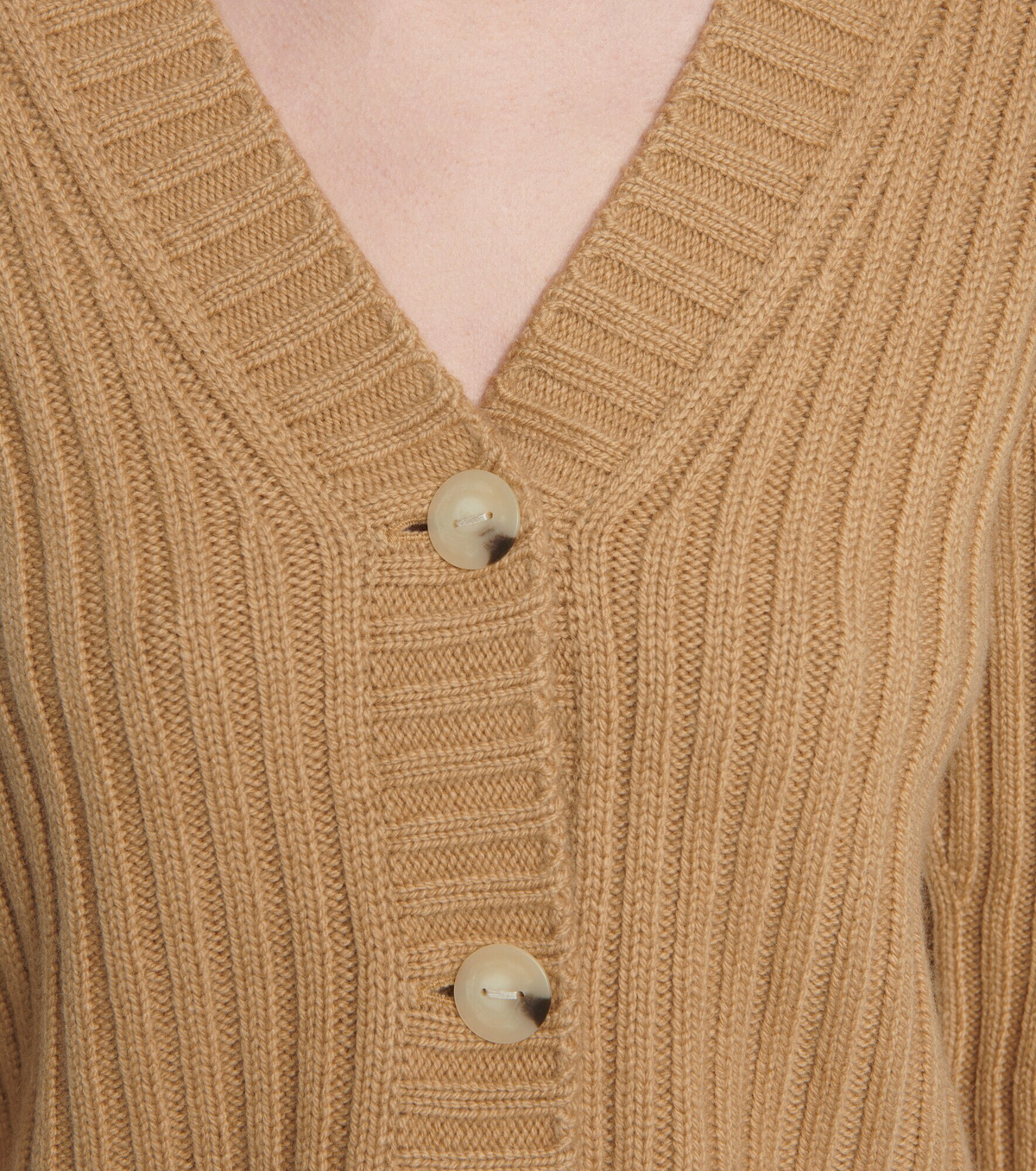 VINCE WOOL CASHMERE POCKET CARDIGAN
