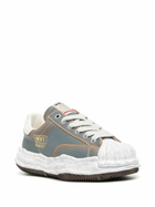 Maison MIHARA YASUHIRO Blue Blakey Leather Sneakers