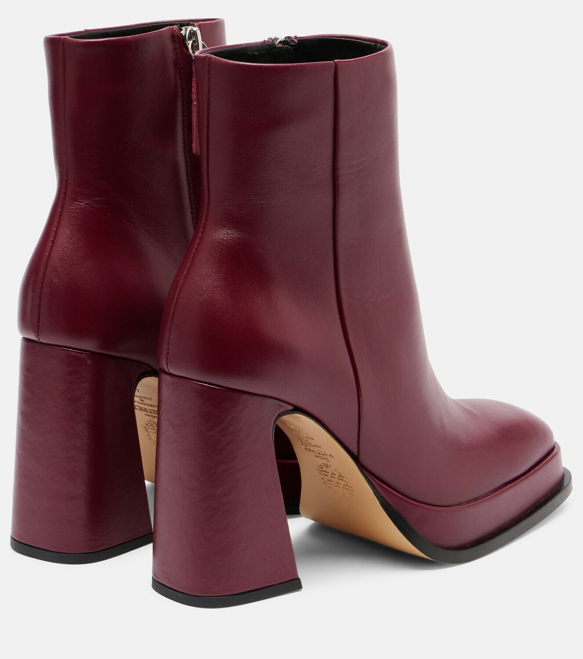 Souliers Martinez Nova Chueca 95 leather ankle boots