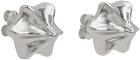 Maison Margiela Silver Graphic Earrings