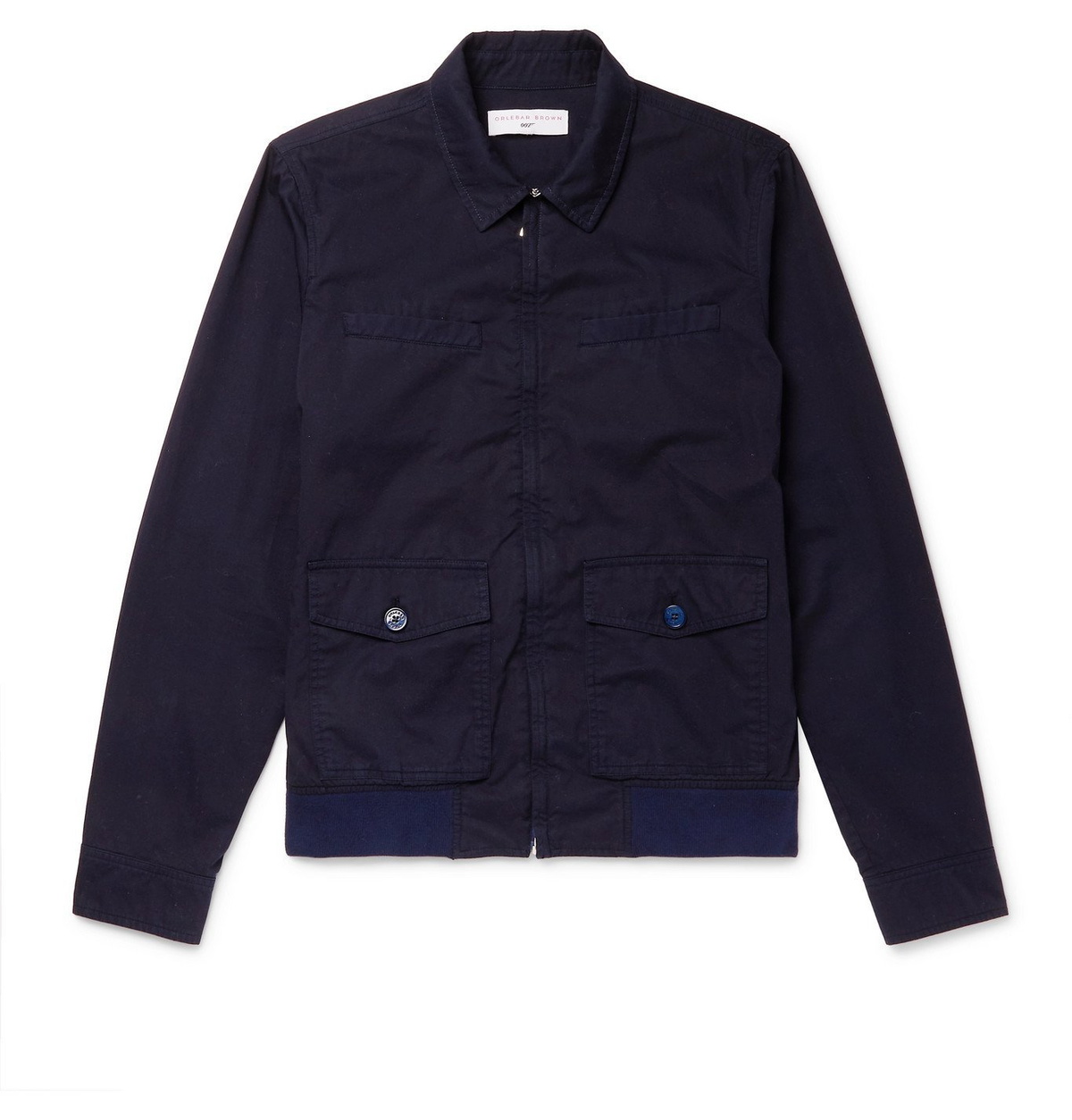 Orlebar Brown - 007 Octopussy Cotton Blouson Jacket - Blue Orlebar