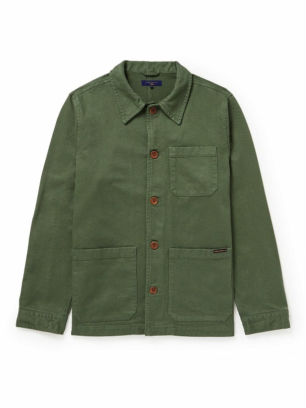 Photo: Nudie Jeans - Barney Slim-Fit Cotton-Twill Jacket - Green
