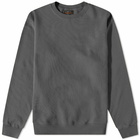 Beams Plus Men's Crew Neck Sweat in Black