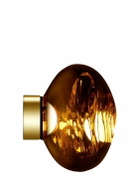 TOM DIXON Gold Led Melt Mini Surface Wall Lamp