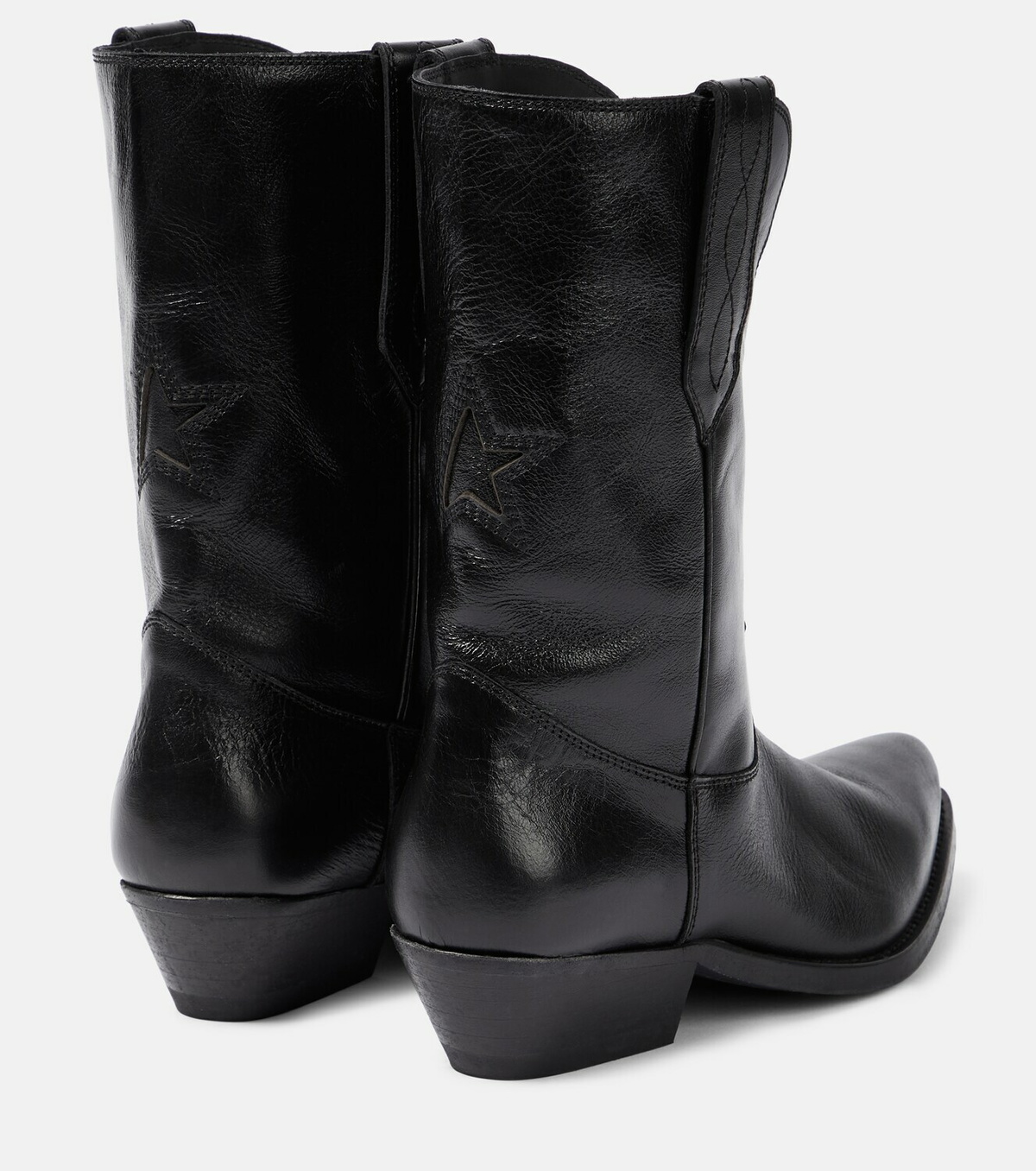 Golden Goose Leather cowboy boots