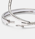 Yeprem 18kt white gold bracelet with diamonds