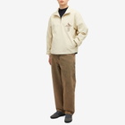 Honor the Gift Men's Corduroy Quarter Zip Anorak in Cream