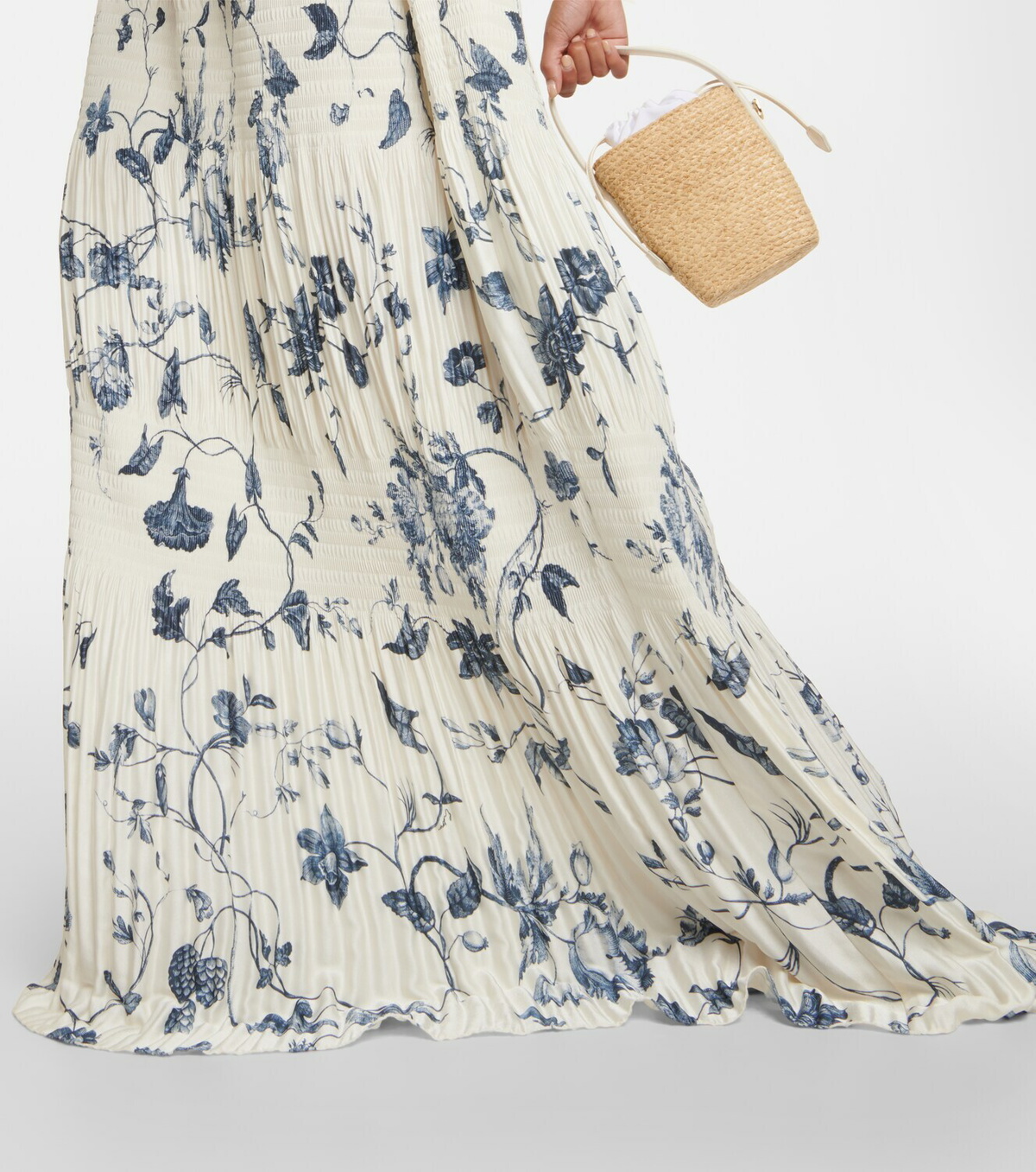ERDEM Roselia Edith-Print Silk スカート ERDEM Roselia Edith-Print Silk スカート