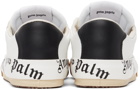 Palm Angels Black & White Vulcanized Sneakers