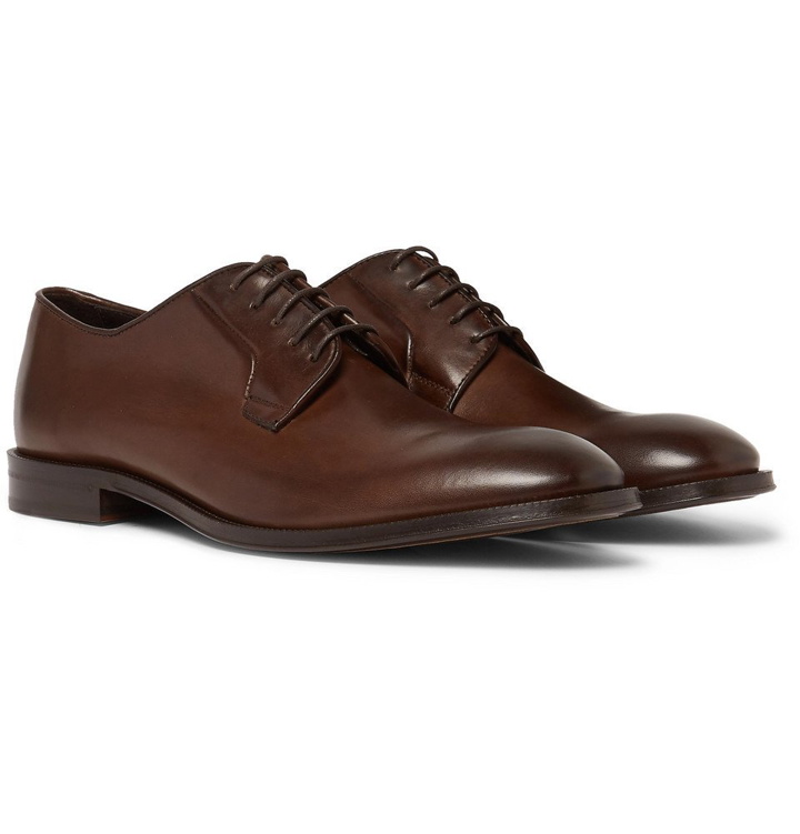 Photo: Paul Smith - Chester Leather Derby Shoes - Dark brown