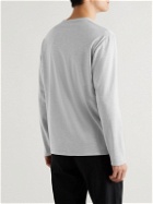 Private White V.C. - Wool and Cashmere-Blend Jersey Henley T-Shirt - Neutrals