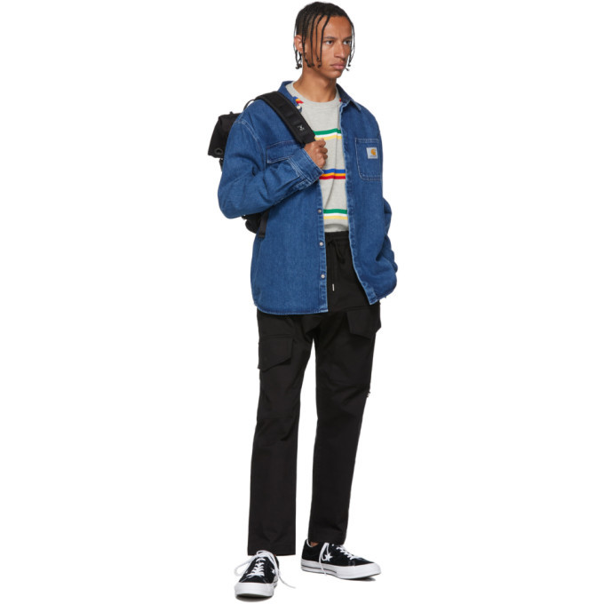 Wonders Black Utility Cargo Trousers