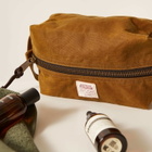 Filson Men's Tin Cloth Travel Kit in Dark Tan