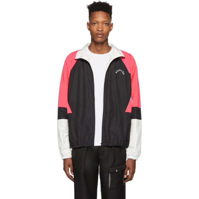 Photo: Wacko Maria Black and Pink Track Jacket