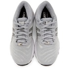 Asics Grey and Silver GEL-Nimbus 22 Platinum Sneakers