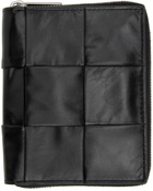 Bottega Veneta Black Leather Wallet