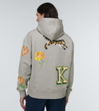 Kenzo - Embroidered cotton hoodie