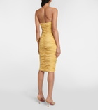 Bananhot Alex ruched midi dress