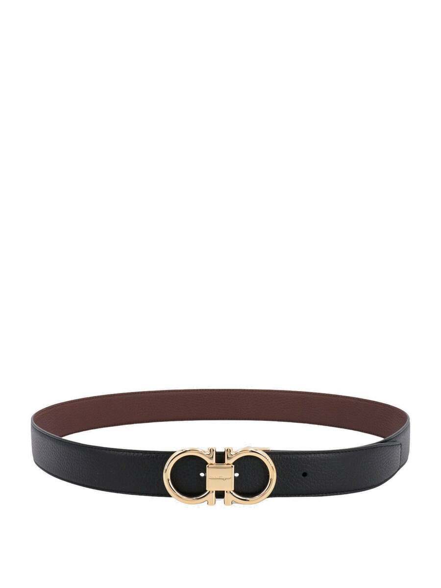 ferragamo men's black belt