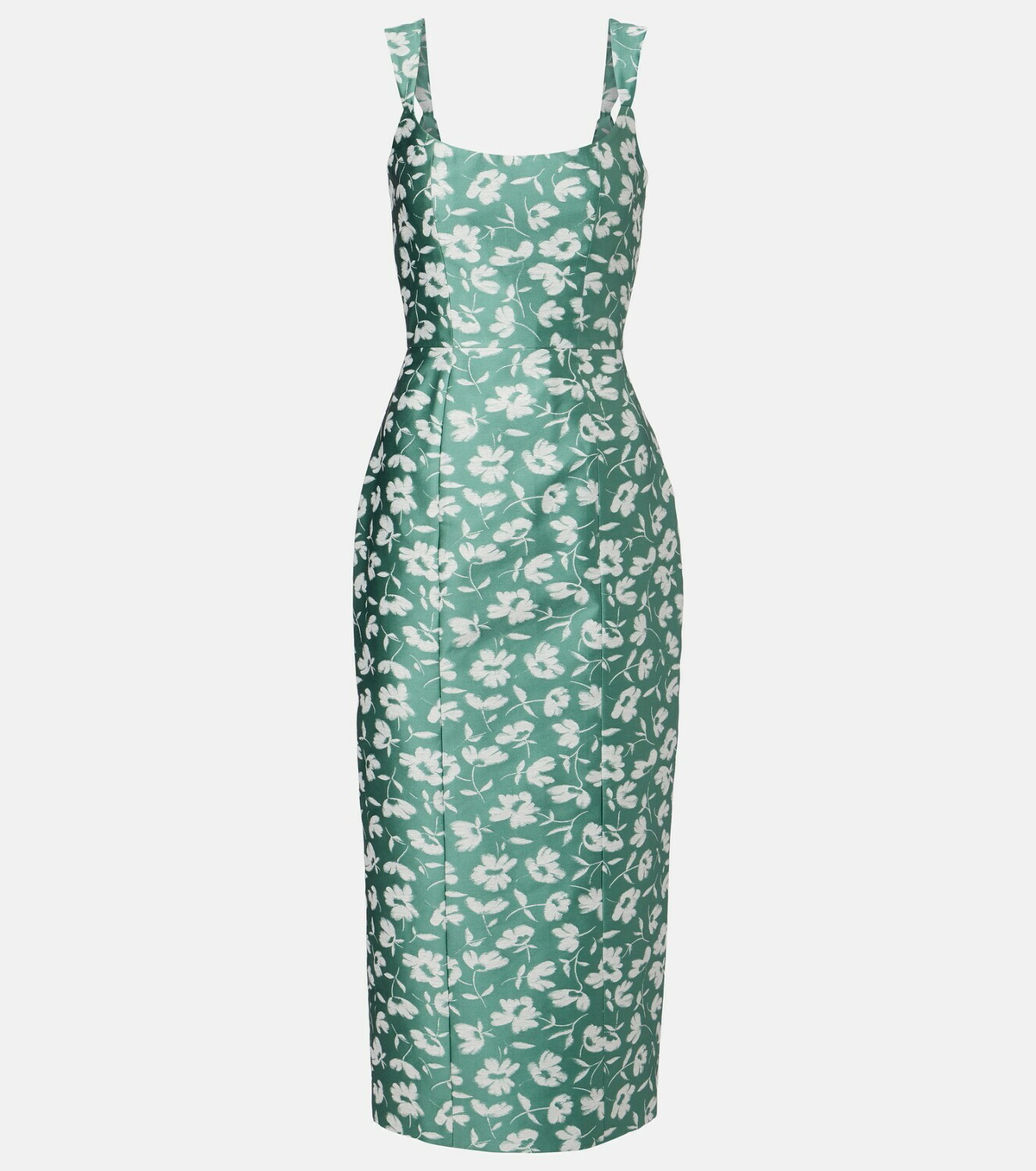 Markarian Numa brocade midi dress