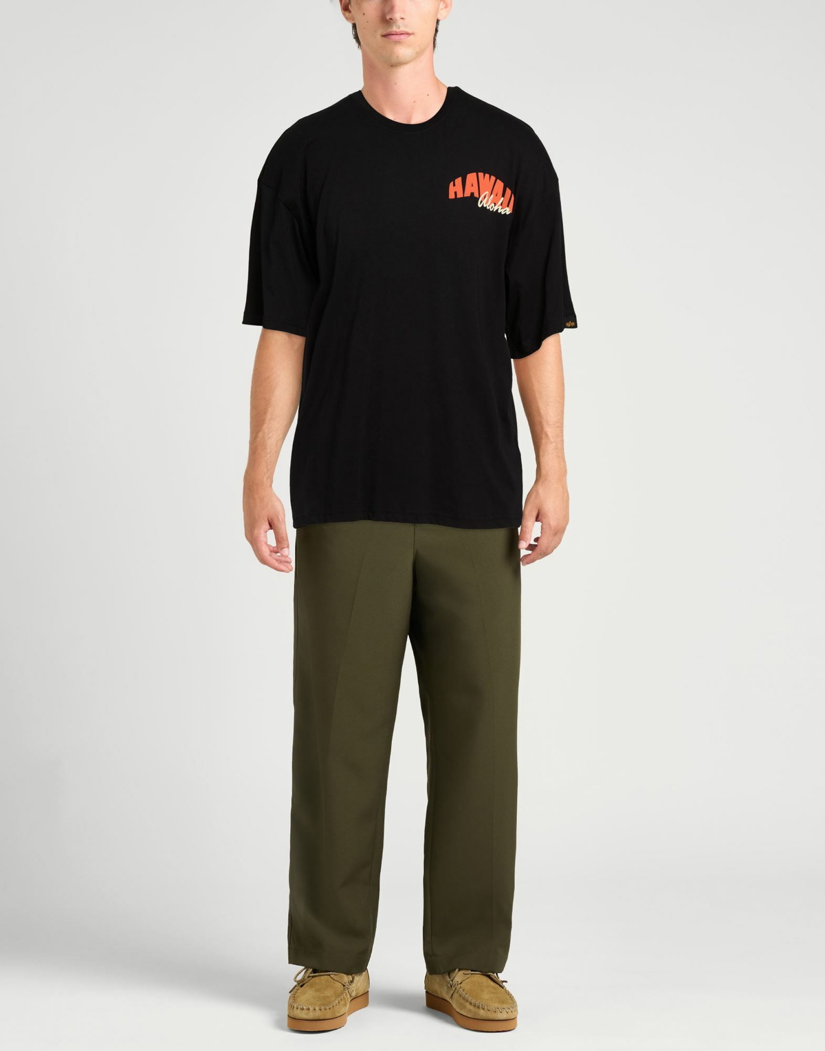 Alpha Industries Mens T-shirt in Black