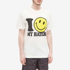 MARKET Men's Smiley Haters T-Shirt in Cream