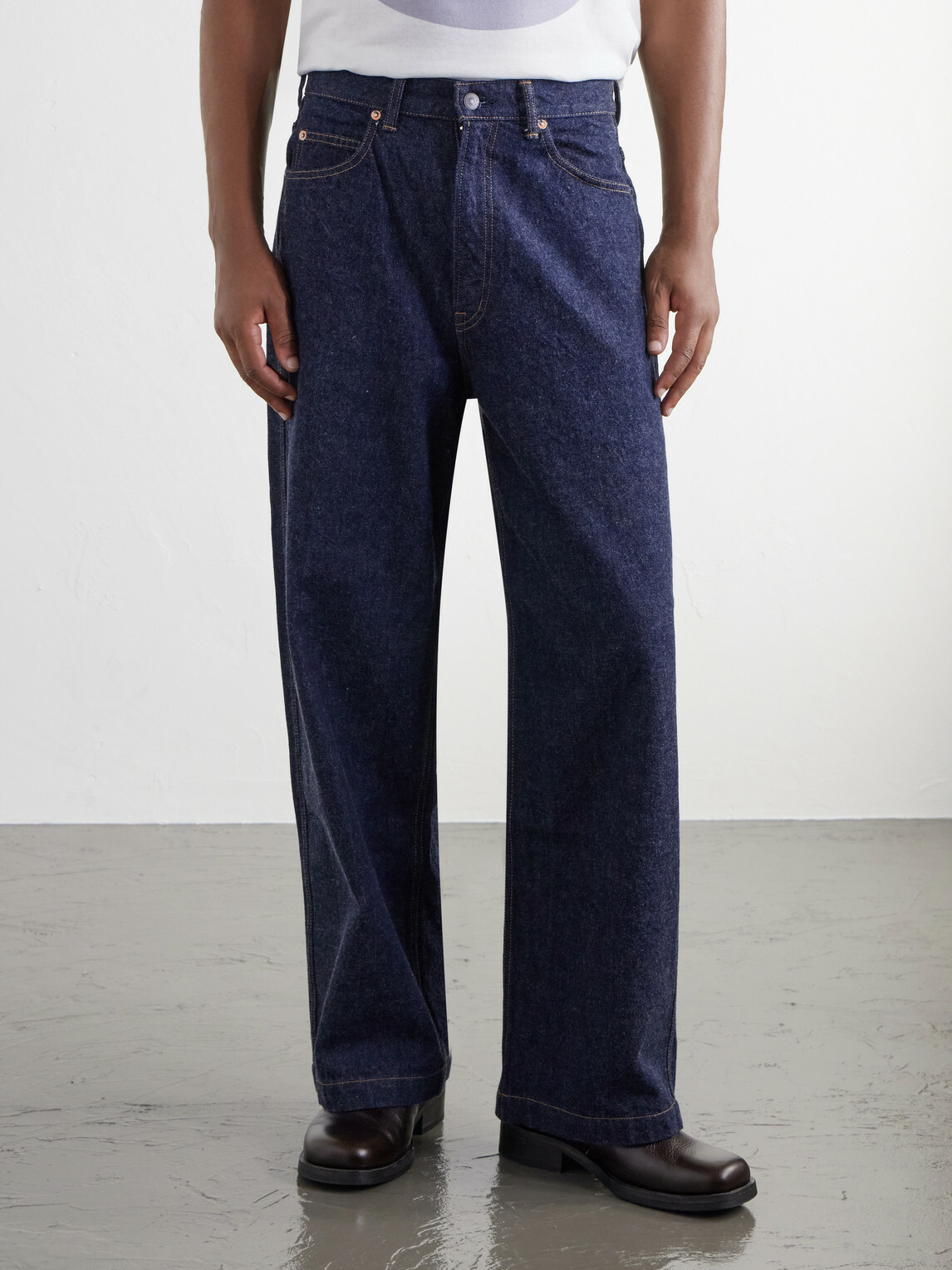 Blue Blue Japan - Wide-Leg Jeans - Blue
