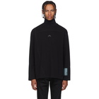 A-Cold-Wall* Black Overlock Turtleneck