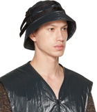 A. A. Spectrum Navy Coated Bucket Hat