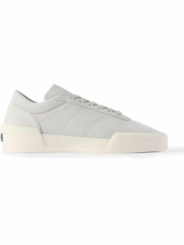 Photo: Fear of God - Aerobic Nubuck Sneakers - Gray