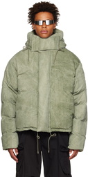 Entire Studios Green SOA Down Jacket