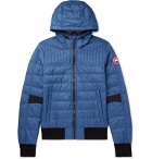Canada Goose - Cabri Slim-Fit Packable Quilted Nylon-Ripstop Hooded Down Jacket - Blue