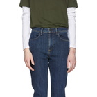 Rag and Bone Blue Cigarette Jeans