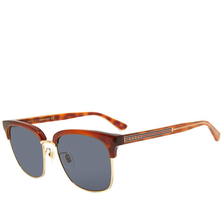 Photo: Gucci Web Wirecore Sunglasses