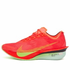 Nike Running ZoomX Vaporfly 4 Sneaker in Crimson/Lime/Foam