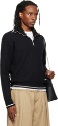 Maison Margiela Black Contrast Shirt Sweater