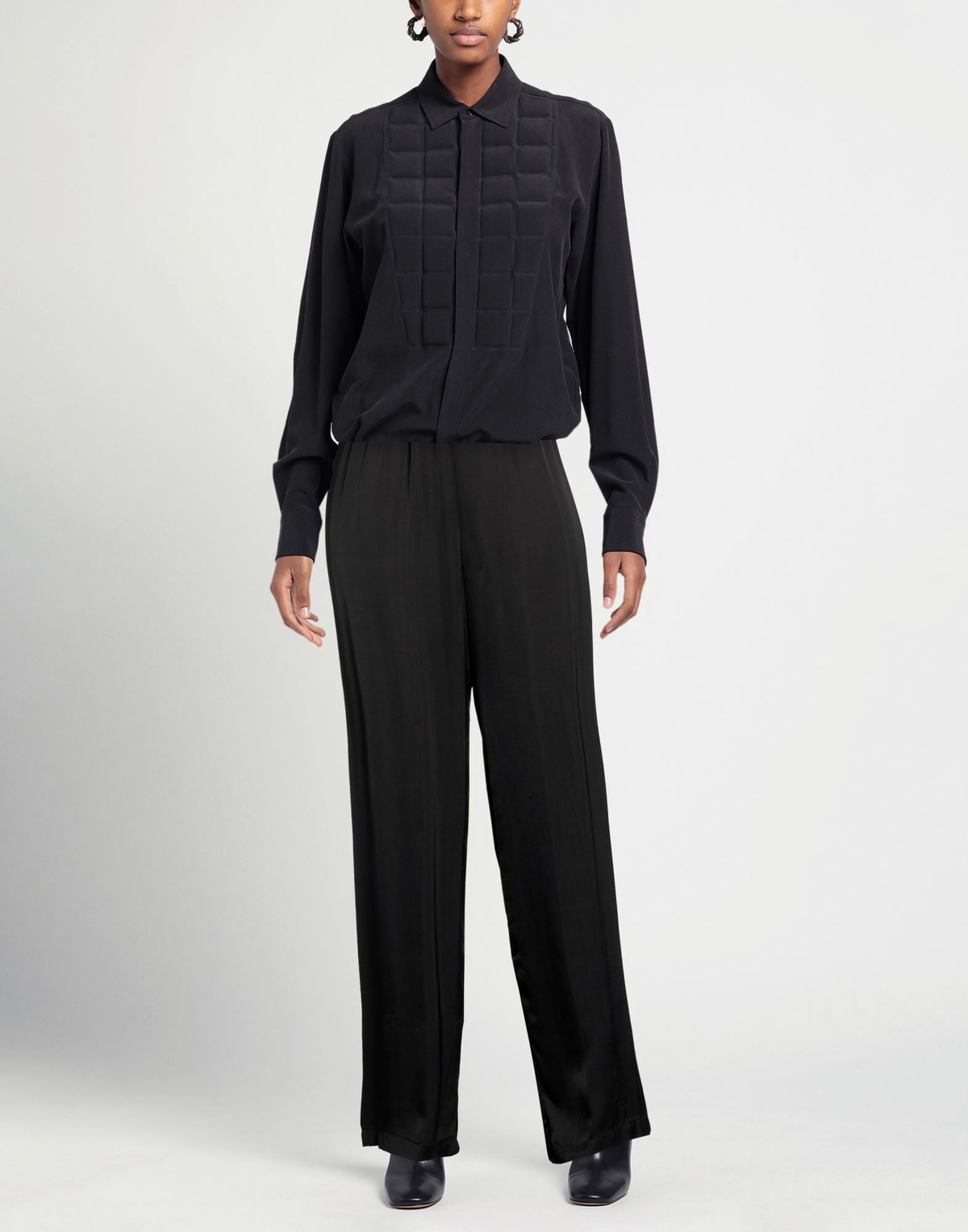 Alessia Santi Womens Pants in Black