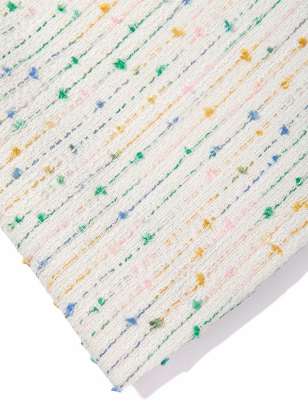 Bonpoint Kids White Tonka Tweed Mini Skirt