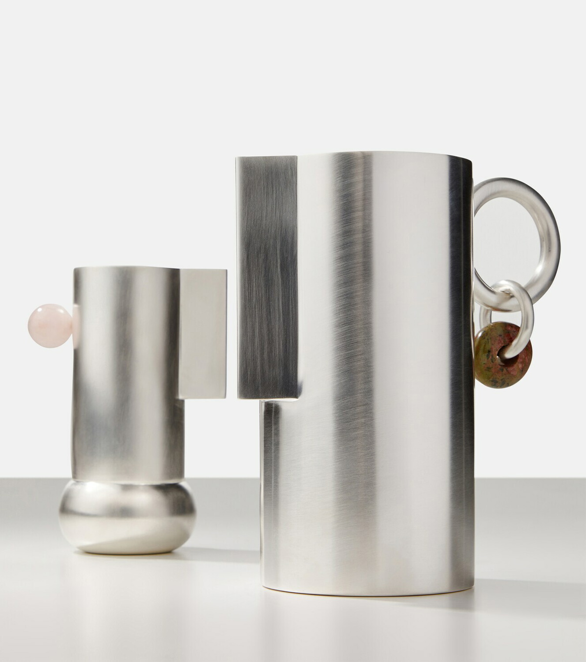 Natalia Criado Embellished silver-plated pitcher
