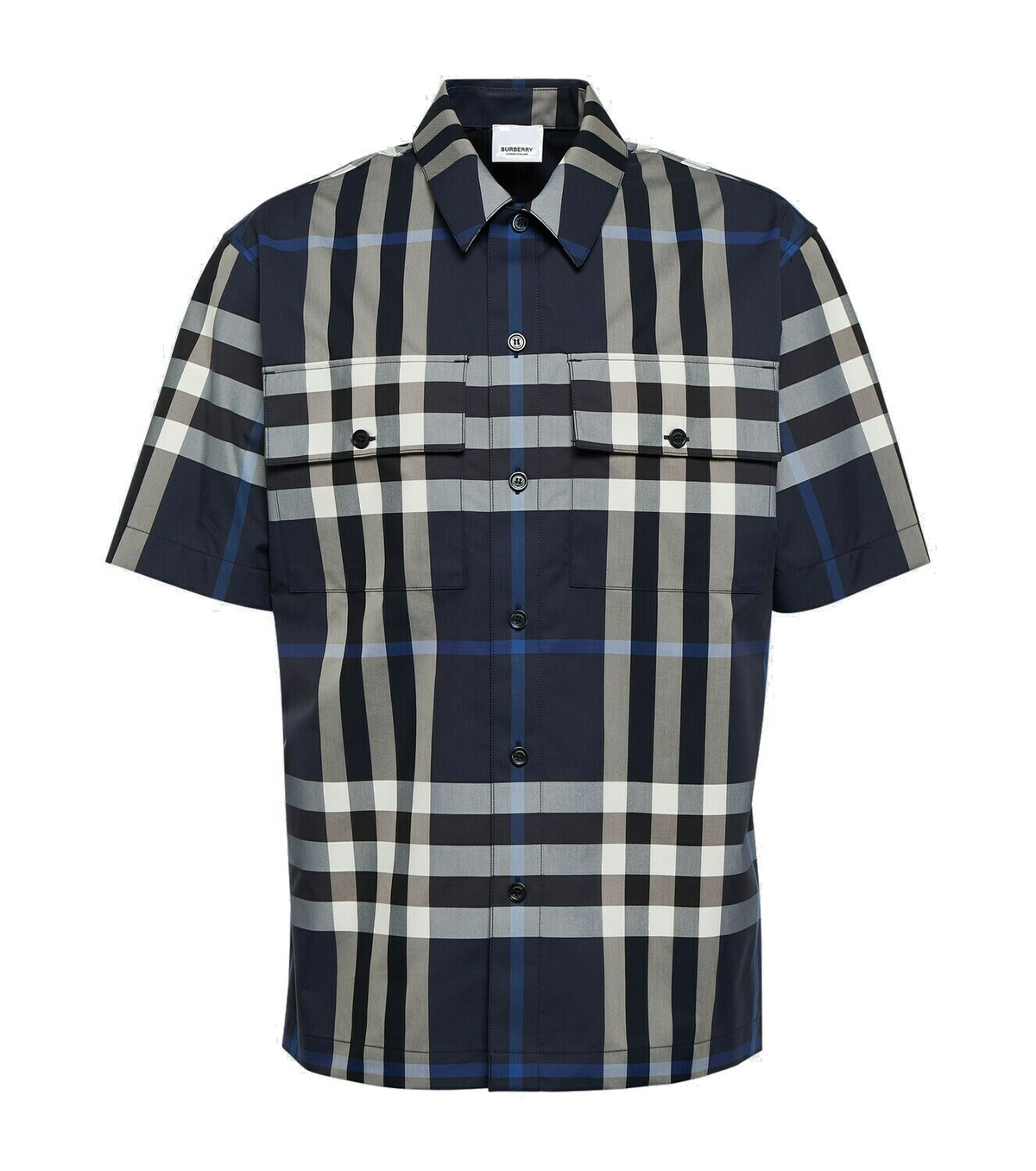 Burberry - Caxton checked short-sleeved shirt Burberry