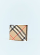 Burberry Check Bi-Fold Wallet