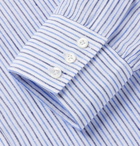 Turnbull & Asser - Striped Linen Shirt - Blue
