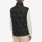 Moncler Men's Kita Monogrammed Gilet in Black