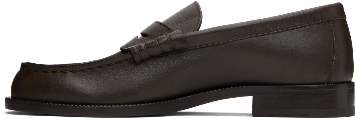 Common Projects Brown Soft Loafers
