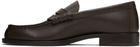 Common Projects Brown Soft Loafers