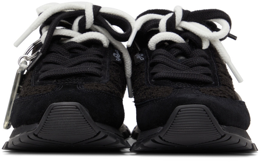 Marc Jacobs Black 'The Teddy Jogger' Sneakers Marc Jacobs