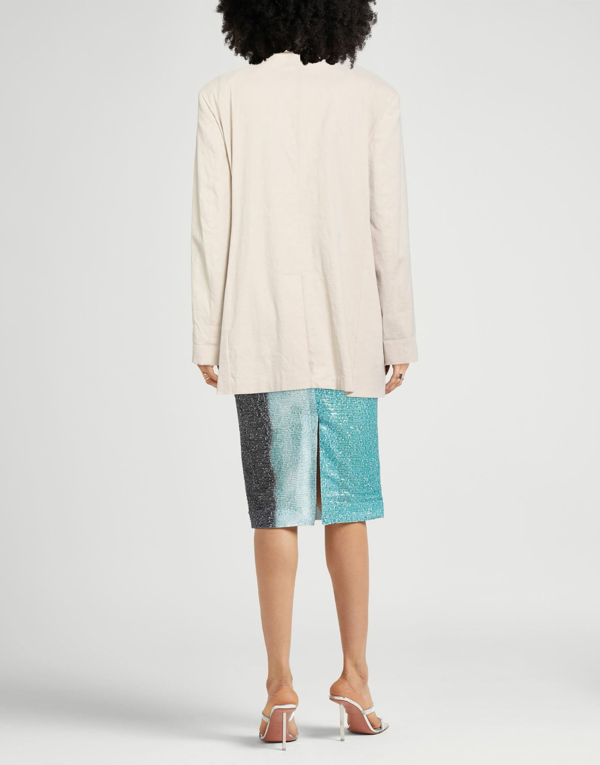Theory Womens Blazer Ivory