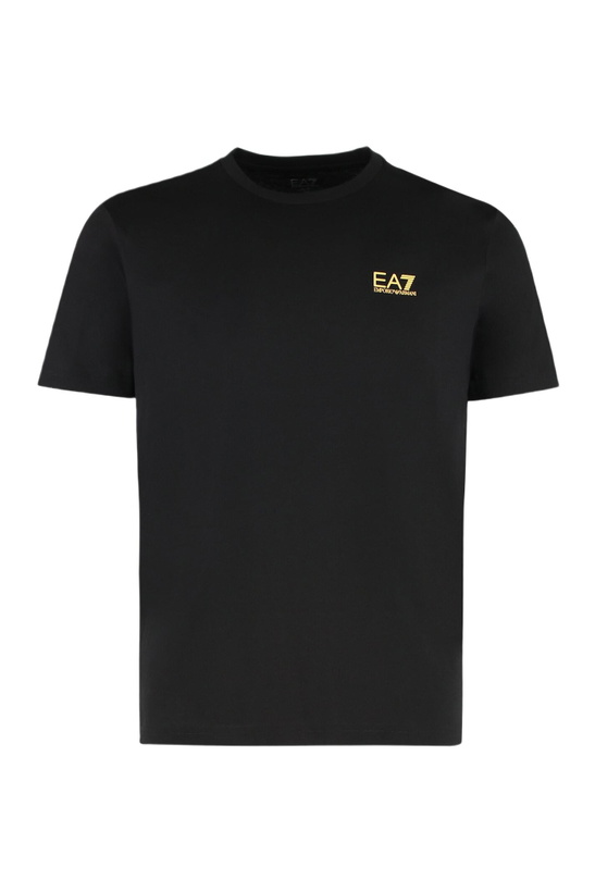 Photo: EA7 Logo Cotton T-shirt