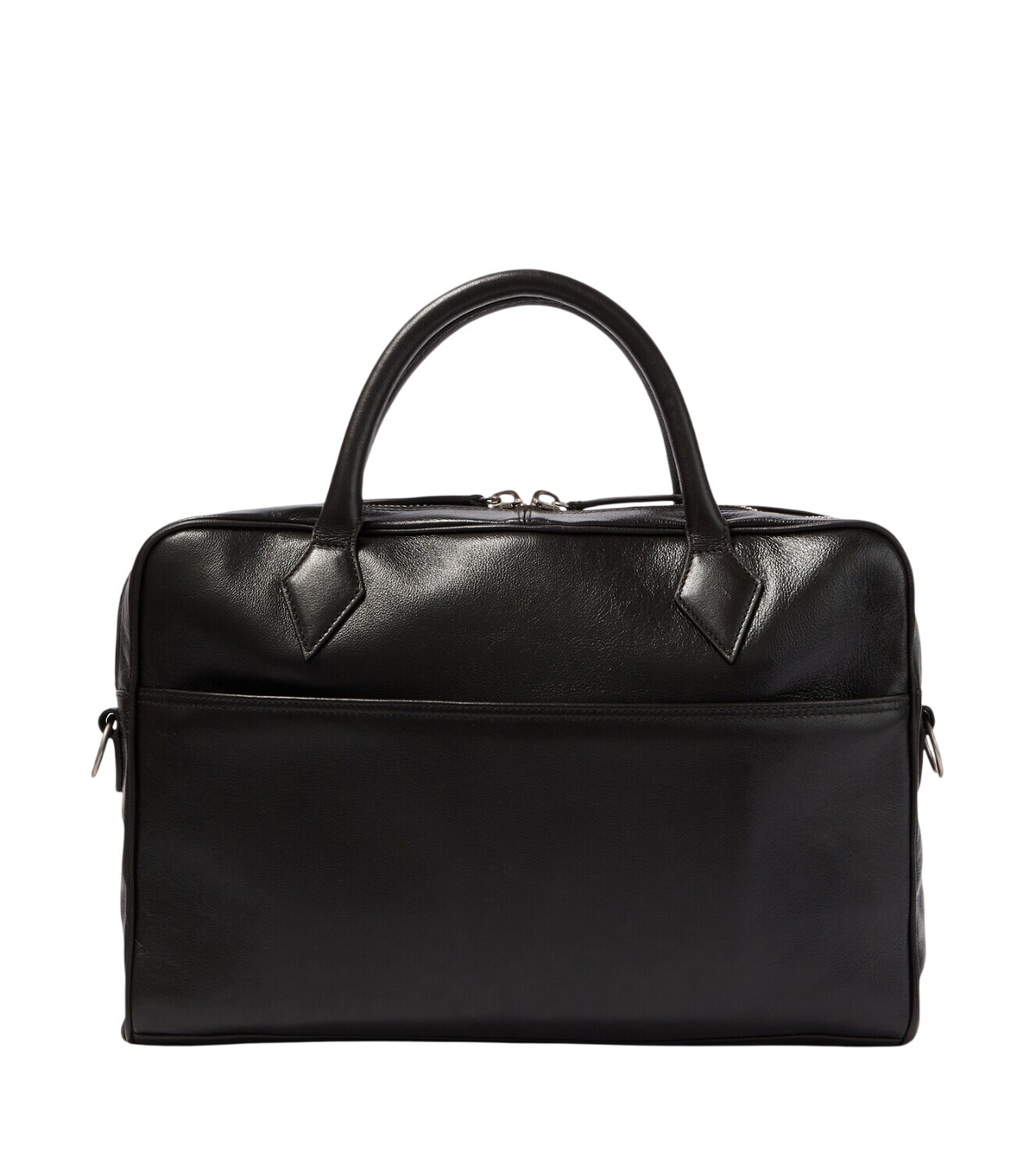 NO/FAITH STUDIOS Black Denim Multipocket Bag